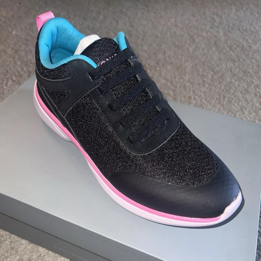 🆕 Vionic Women Shoes “Krisha” Performance Fitness Black Running Shoes Size 7.5
